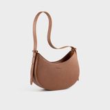  Túi Trita (Thời trang nữ dáng bán nguyệt size 24 - Túi đeo vai da RHN156B) màu bò 