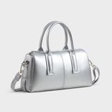  Túi Yuumy (Thời trang nữ dáng hộp cỡ trung cá tính - Túi xách da Seasand YTX80BC) màu bạc 