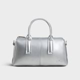  Túi Yuumy (Thời trang nữ dáng hộp cỡ trung cá tính - Túi xách da Seasand YTX80BC) màu bạc 