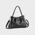 Túi Yuumy (Thời trang nữ mini xinh xắn size 21 - Túi đeo chéo da Seasand YN289D) màu đen