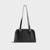  Túi Yuumy ( Thời trang nữ túi tote dáng hộp size 25 - Túi xách da Seasand YTX72D) màu đen 