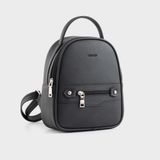  Balo Trita (Thời trang nữ phong cách năng động cỡ trung - Balo da RBA25D) màu đen 