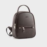  Balo Trita (Thời trang nữ phong cách năng động cỡ trung - Balo da RBA25N) màu nâu 