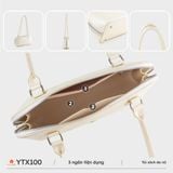  Túi xách nữ Yuumy YTX100 (Màu Trắng ngọc trai) 