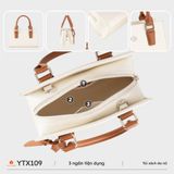  Túi xách nữ Yuumy YTX109 (Màu Trắng) 