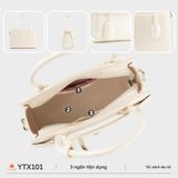  Túi xách nữ Yuumy YTX101 (Màu Trắng ngọc trai) 