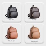  Balo Yuumy ( Thời trang nữ basic đựng vừa A4 - Balo da Liberal YBA55BD2 ) (Màu Bò đậm Melow) 