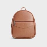  Balo Yuumy (Thời trang nữ basic năng động cỡ nhỏ - Balo da Liberal YBA113) màu bò nhạt 