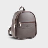  Balo Yuumy (Thời trang nữ basic năng động cỡ nhỏ - Balo da Liberal YBA113) màu nâu 