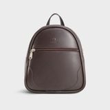  Balo Yuumy (Thời trang nữ mini dáng tròn - Balo da Liberal YBA115) màu nâu 