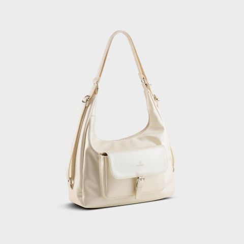 Balo nữ YUUMY YBA118 (Màu Trắng ngọc trai)