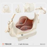  Balo nữ YUUMY YBA118 (Màu Đen ngọc trai) 