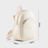  Balo nữ YUUMY YBA119 (Màu Trắng ngọc trai) 