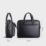  Cặp công sở Trita (Thời trang nam - Cặp da TCA14D) màu đen 