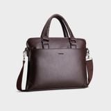  Cặp công sở Trita (Thời trang nam vừa laptop 14 inch - Cặp da TCA16N) màu nâu 