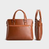  Cặp công sở Trita (Thời trang nam - Cặp da TCA17B) màu bò 