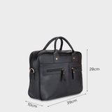  Cặp công sở Trita (Thời trang nam vừa laptop 14.6 inch - Cặp da TCA1D) màu Đen 