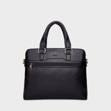  Cặp công sở Trita (Thời trang nam - Cặp da TCA3D) màu đen 