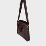  Cặp công sở Trita (Thời trang nam - Cặp da TCA3N) màu nâu 