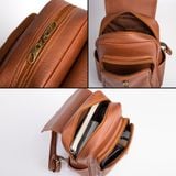  Balo Yuumy ( Thời trang nữ đựng vừa A4 - Balo da YBA5B) - bò 