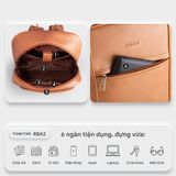  Balo Trita (Thời trang nam công sở cỡ lớn - Balo da RBA2D) màu đen 