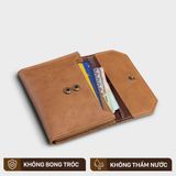  Ví Trita (Thời trang nam nhỏ gọn - Ví da RVN06BN) màu bò nhạt 