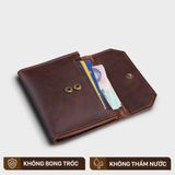  Ví Trita (Thời trang nam nhỏ gọn - Ví da RVN06N) màu nâu 