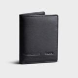  Ví nam da bò Trita (Thời trang nam dáng đứng cao cấp - Ví da RVN18D) màu đen 