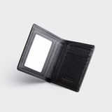  Ví nam da bò Trita (Thời trang nam dáng đứng cao cấp - Ví da RVN18D) màu đen 