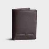  Ví nam da bò Trita (Thời trang nam dáng đứng cao cấp - Ví da RVN18N) màu nâu 