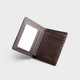  Ví nam da bò Trita (Thời trang nam dáng đứng cao cấp - Ví da RVN18N) màu nâu 