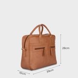  Cặp công sở Trita (Thời trang nam vừa laptop 14.6 inch - Cặp da TCA1BN) màu bò nhạt 