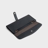  Ví Trita (Thời trang nữ dáng dài cầm tay cao cấp - Ví da RV47D) màu đen 