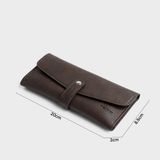  Ví Trita (Thời trang nữ dáng dài cầm tay cao cấp - Ví da RV47N) màu nâu 