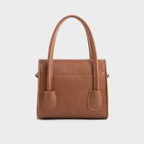  Túi Trita (Thời trang nữ kiểu dáng quai kép size 18 - Túi đeo chéo da RHN227B) màu bò 