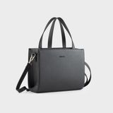  Túi Trita (Thời trang nữ kiểu dáng đơn giản cỡ trung - Túi xách da RTX45D) màu đen 