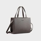  Túi Trita (Thời trang nữ kiểu dáng đơn giản cỡ trung - Túi xách da RTX45N) màu nâu 