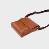  Túi đeo chéo nam Trita ( Phối nắp gập thời trang RTN2B ) màu bò 