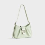  Túi Yuumy (Thời trang nữ thiết kế sang chảnh size 26 - Túi đeo vai da Seasand YN296XN) màu xanh ngọc 