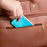  Cặp công sở Trita (Thời trang nam vừa laptop 14.6 inch - Cặp da TCA5BD) màu bò đậm 