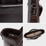  Cặp công sở Trita (Thời trang nam đa năng - Cặp da TCA23N) màu nâu 