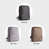  Balo Trita (Thời trang nam cỡ lớn - Balo da RBA1N) màu nâu 