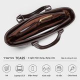  Cặp công sở Trita (Thời trang nam đựng vừa laptop 13 inch - Cặp da TCA25N) màu nâu 