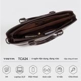  Cặp công sở Trita (Thời trang nam - Cặp da TCA24D) màu đen 