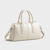  Túi Yuumy (Thời trang nữ dáng hộp cỡ trung cá tính - Túi xách da Seasand YTX80T) màu trắng 