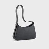  Túi Trita (Thời trang nữ kiểu dáng hình thang sang trọng - Túi đeo vai da RHN178D) màu đen 