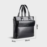  Cặp công sở Trita (Thời trang nam đa năng - Cặp da TCA23D) màu đen 