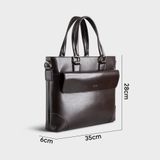  Cặp công sở Trita (Thời trang nam đa năng - Cặp da TCA23N) màu nâu 