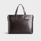  Cặp công sở Trita (Thời trang nam đa năng - Cặp da TCA23N) màu nâu 