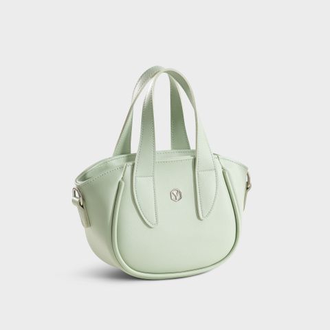 Túi Yuumy (Thời trang nữ dạng xô sành điệu size 22 - Túi đeo chéo da Seasand YN290XN) màu xanh ngọc